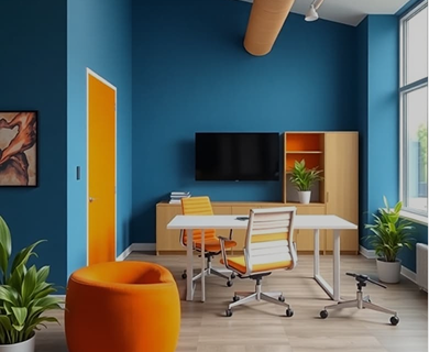 Villa Moderna a Como - Tinteggiatura completa interni